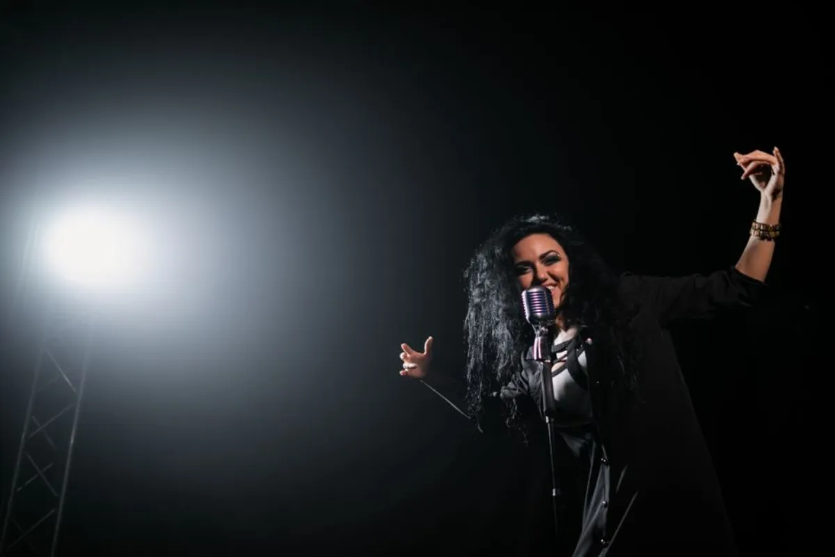 female singer